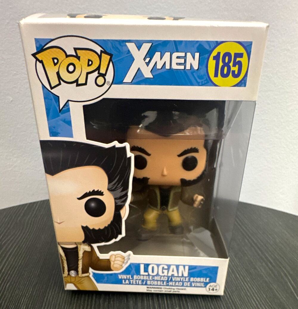 Funko Pop! Marvel X-Men Logan #185 Vinyl Bobble-Head Figure Comics